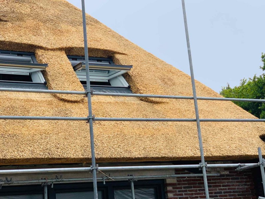 Voor welke soorten rietwerk klopt u bij uw rietdekker aan?